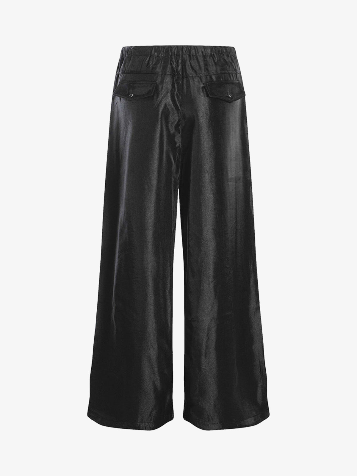 High Street Rivet Pleated Workwear Multi-pocket Casual Pants
