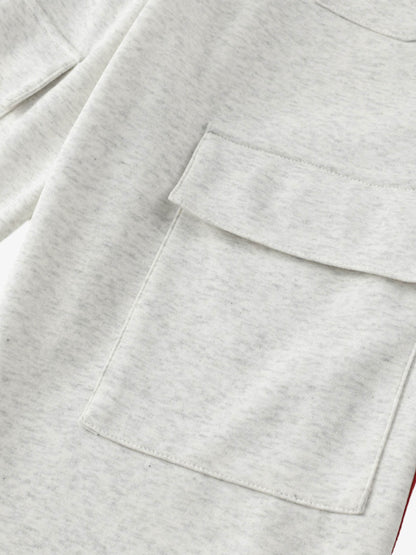 Striped Loose Drape Pants