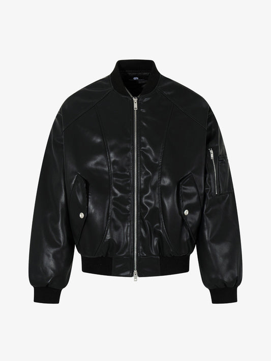 Stylish Black Bomber Jacket for Modern Fashionistas