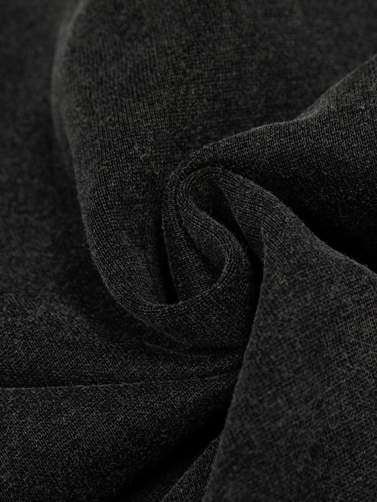 Retro Chain-Decorated Washed Fur Collar Hooded Jacket