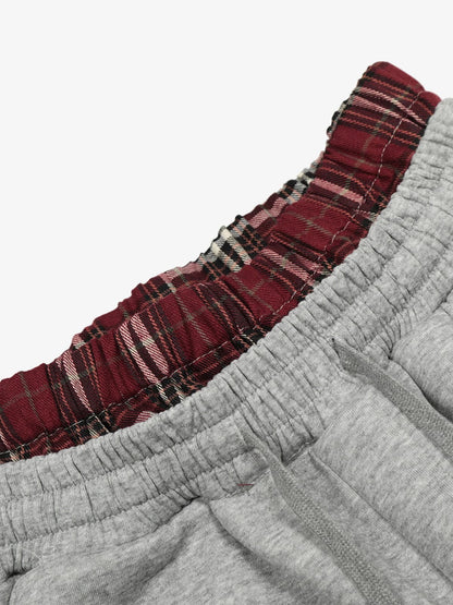 Retro Double Waist Loose Wide-Leg Pants