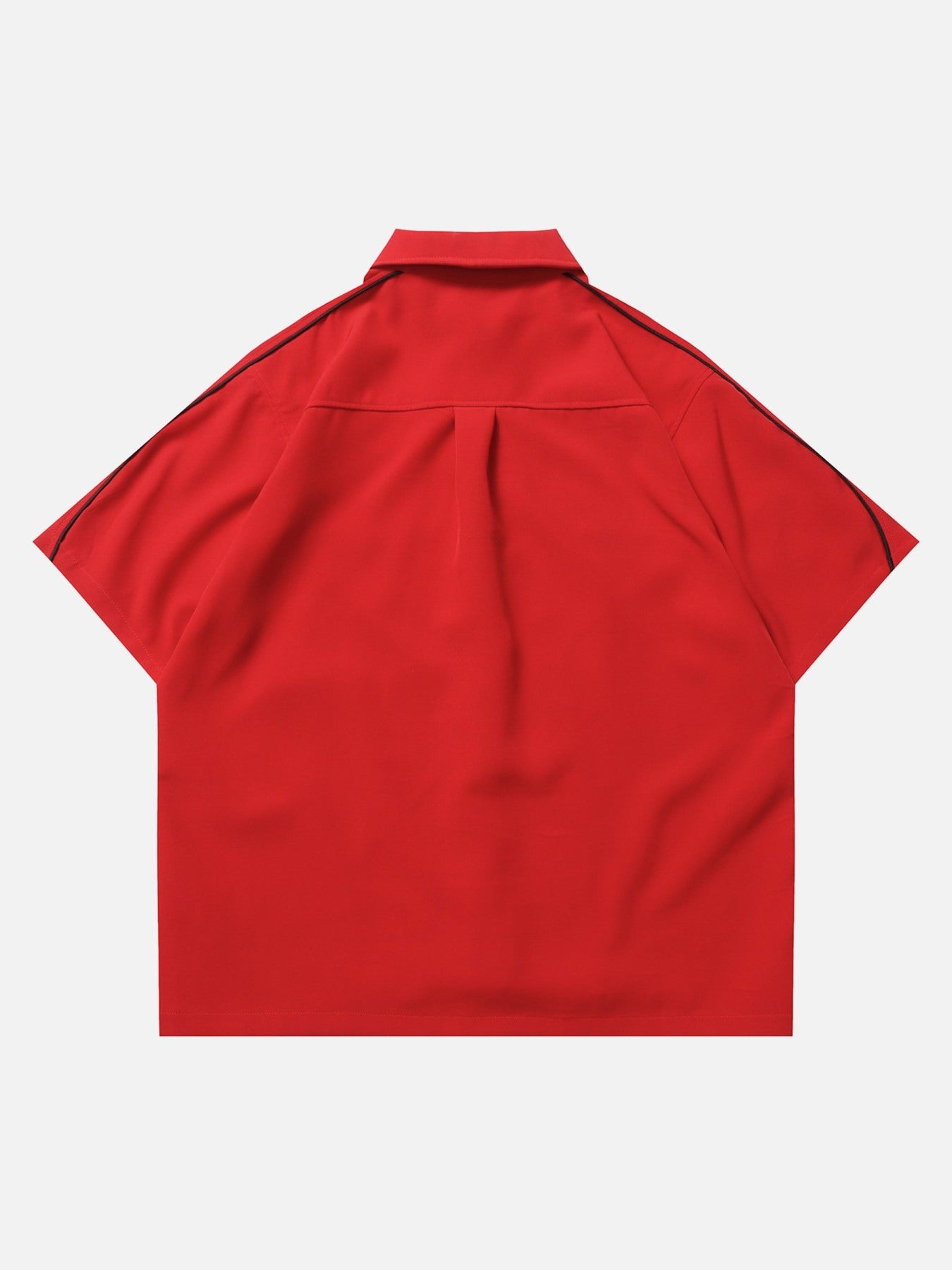Thesupermade Star Zipper Design Shirt -1575