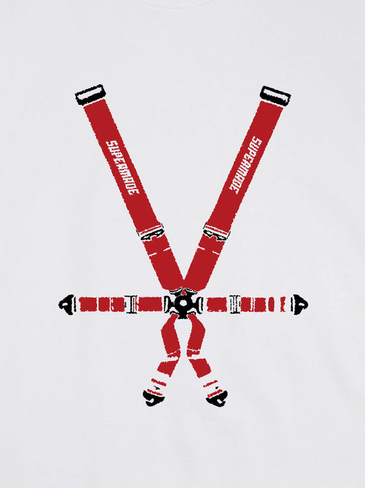 Racing Seat Belt Graphic Sweatshirt