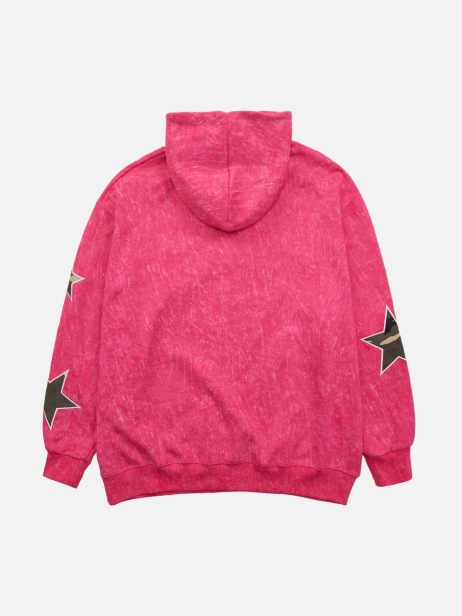 Thesupermade American Retro Patch Star Hooded Sweatshirt - 1969
