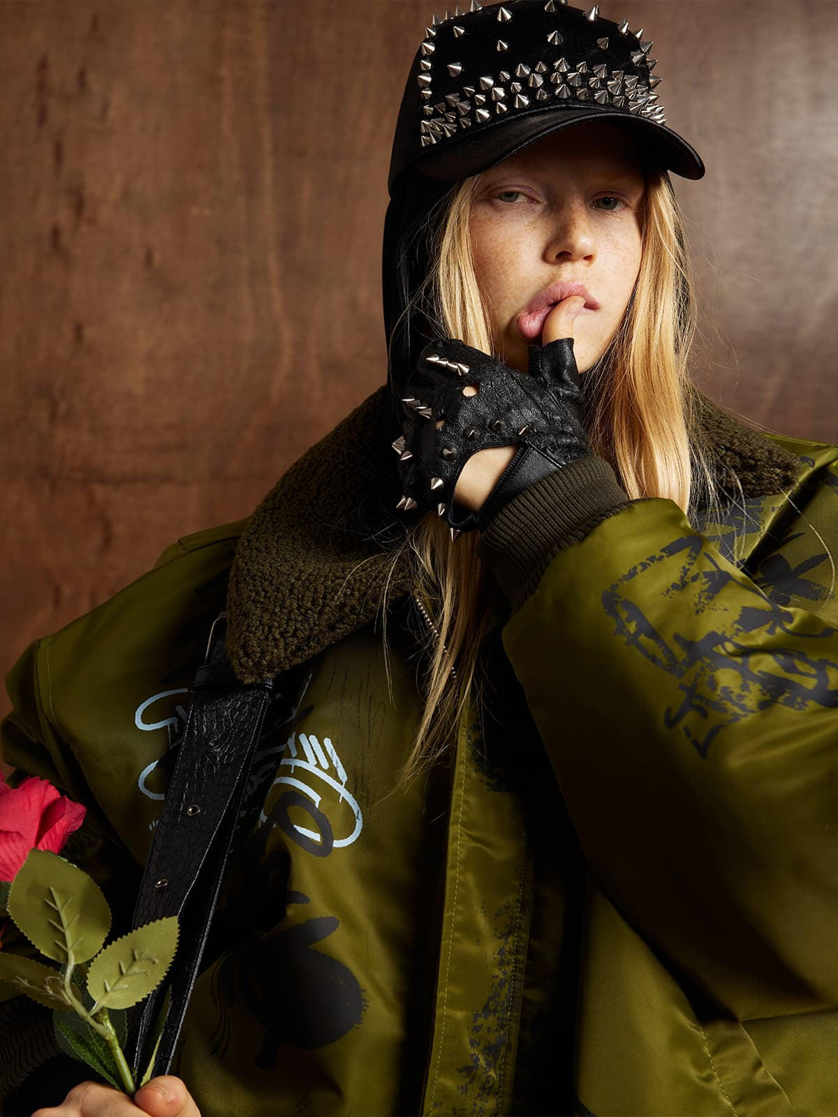 Winter-Ready Corduroy Jacket with Faux Fur Trim for Men