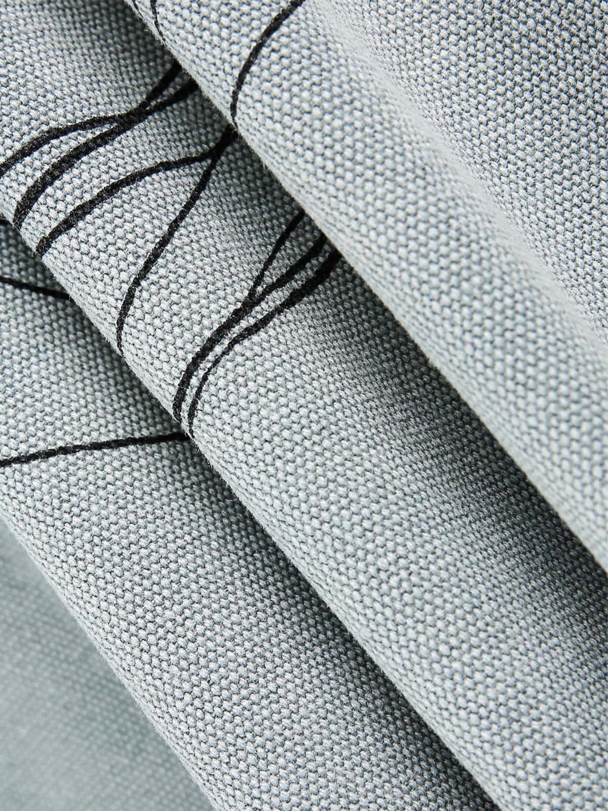 Stylish Grey Tie with Elegant Black Stitching for Formal Events