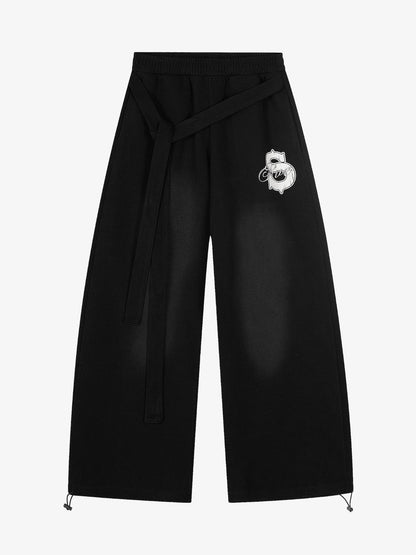 Stylish Wide-Leg Trousers with Adjustable Waistband for Modern Fashionistas