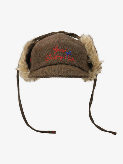 Winter Warmth Aviator Hat with Embroidered Design