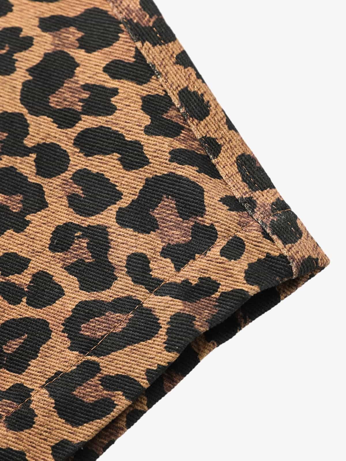 High-Waisted Wide-Leg Cargo Pants with Unique Pocket Design