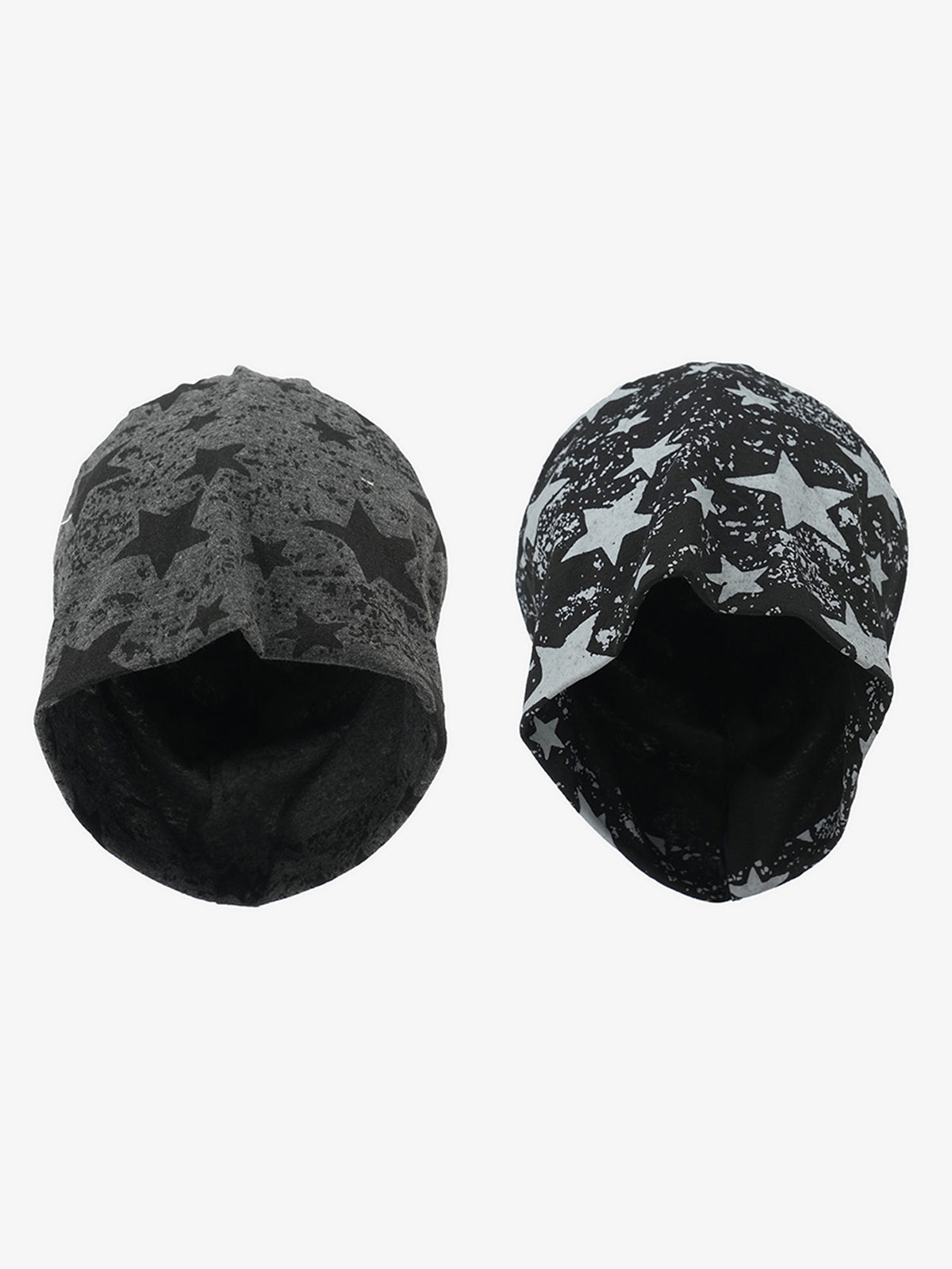 Stylish Star-Print Beanie for All Seasons - Trendy and Versatile Headwear