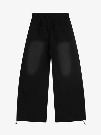 Stylish Wide-Leg Trousers with Adjustable Waistband for Modern Fashionistas
