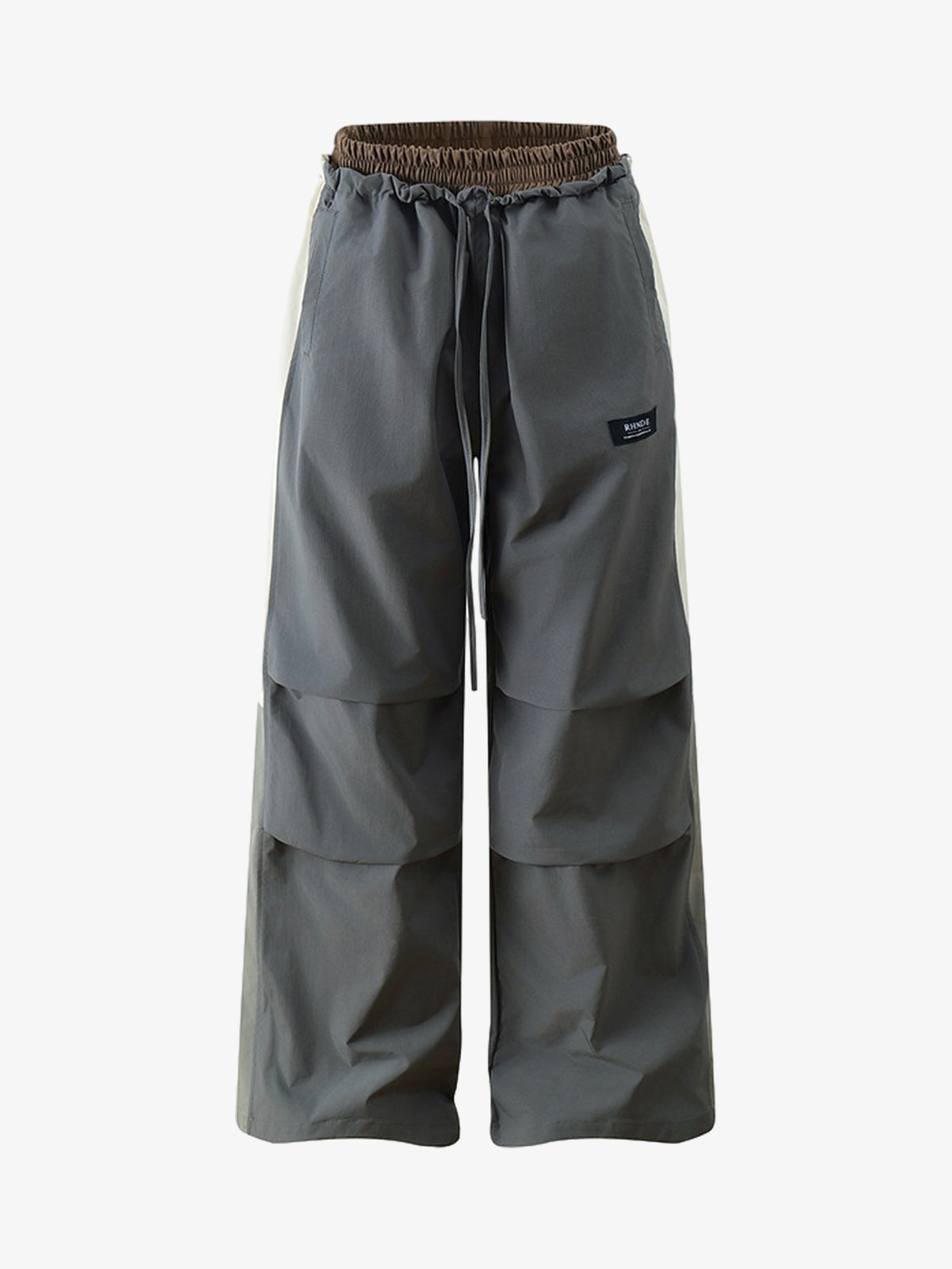 Stylish Wide-Leg Trousers with Adjustable Waistband for All-Season Comfort