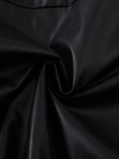 Stylish Black Puffer Jacket with High Neck and Bubble Sleeves for Women