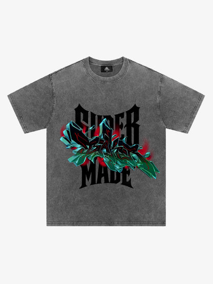 Street Graffiti Stylish Graphic T-Shirt