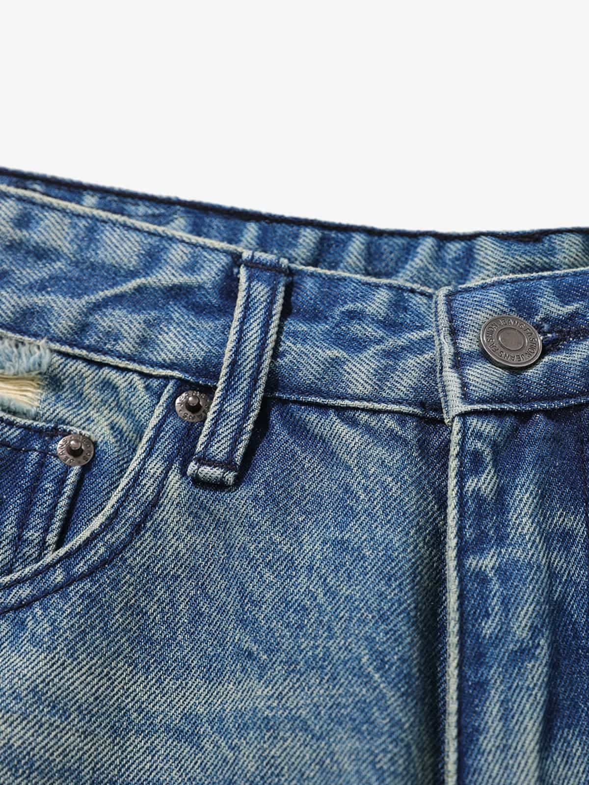 High-Waisted Wide-Leg Cargo Pants with Unique Pocket Design