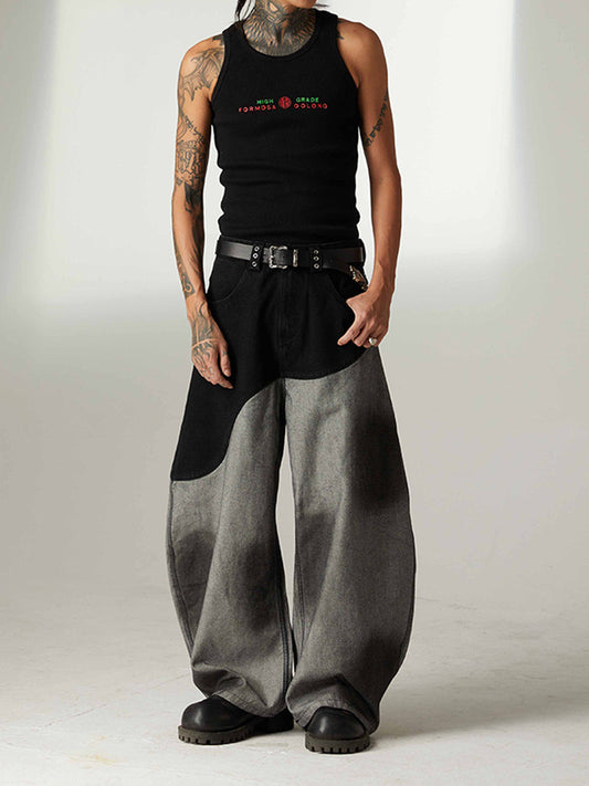 Machete RO Washed Stitching Jeans