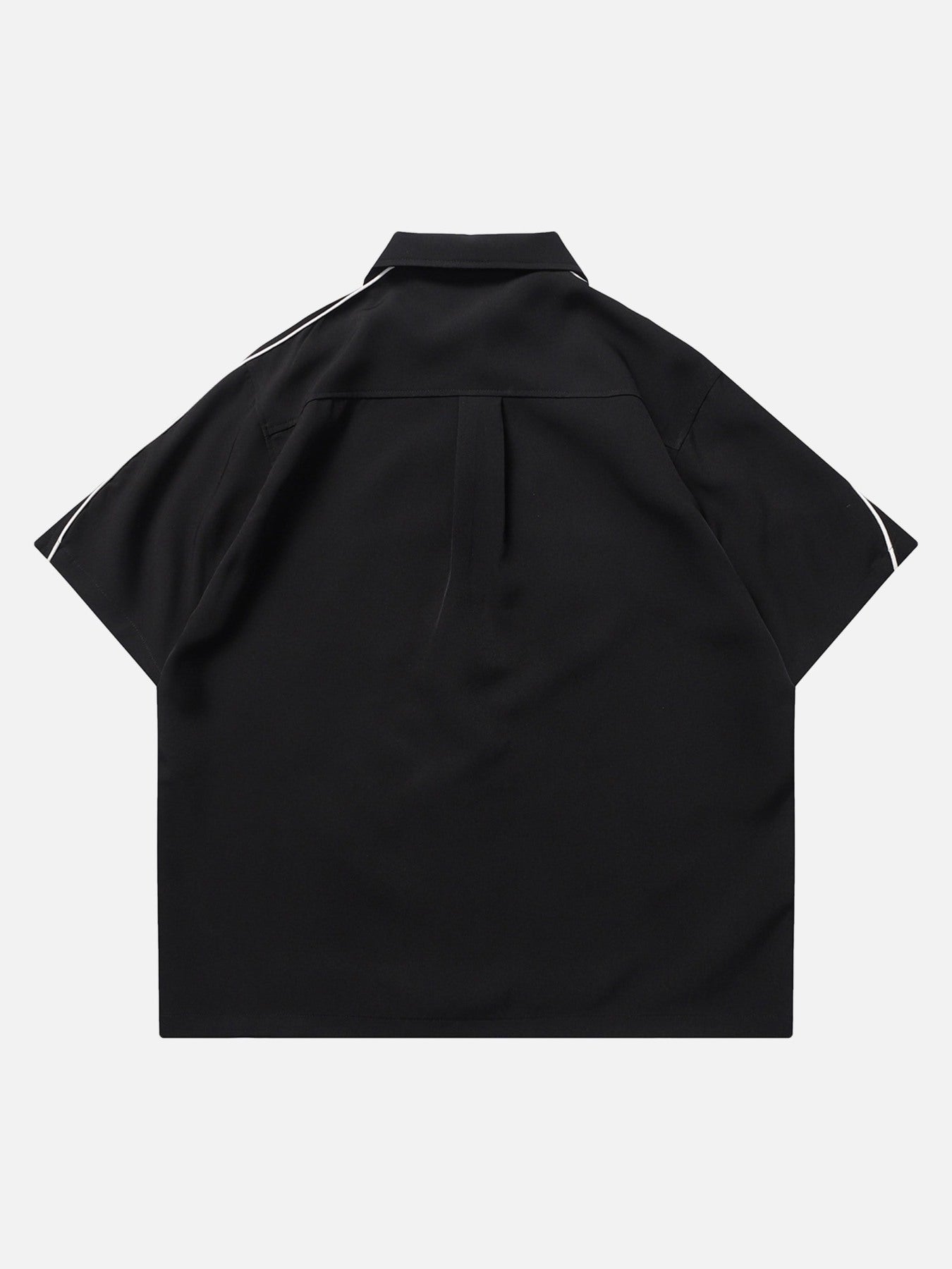 Thesupermade Star Zipper Design Shirt -1575