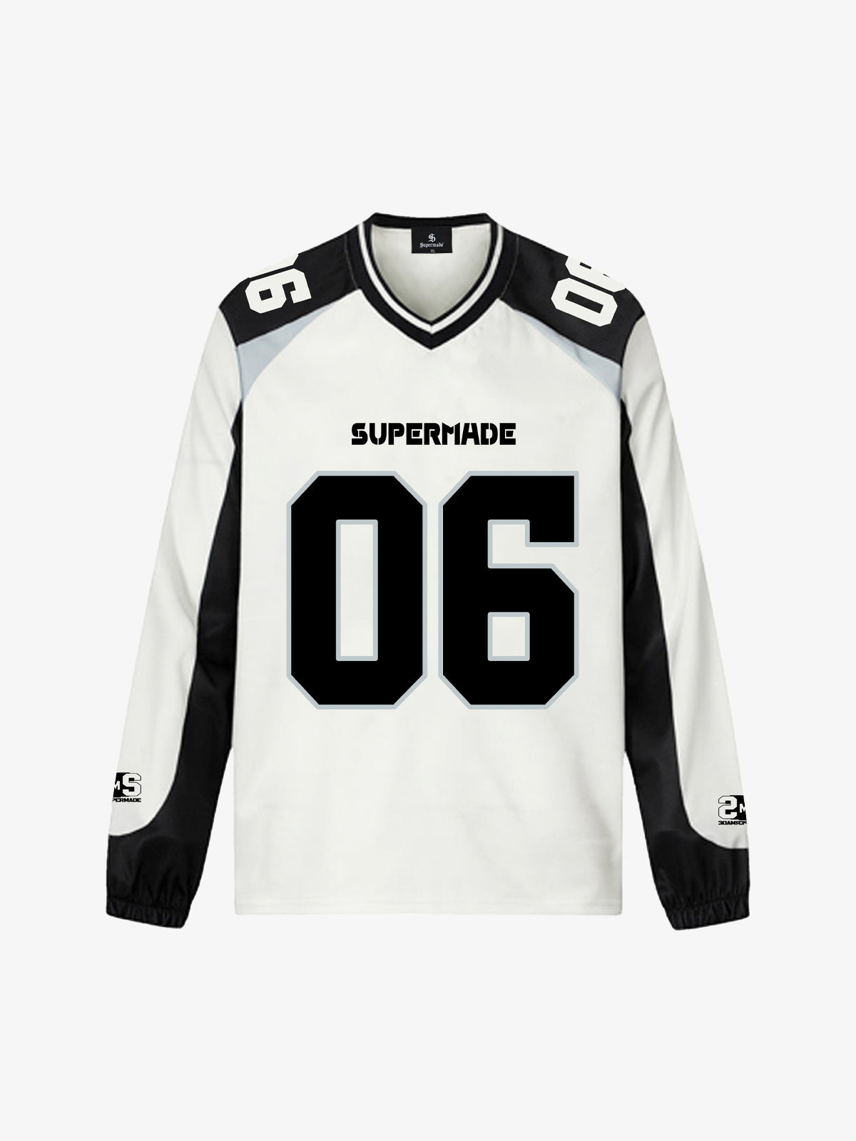Sporty Long Sleeve Jersey with Bold Number Design for Active Enthusiasts
