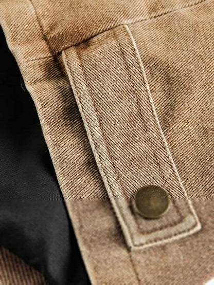 Unique Patchwork Denim Jacket with Iconic Graphic Prints