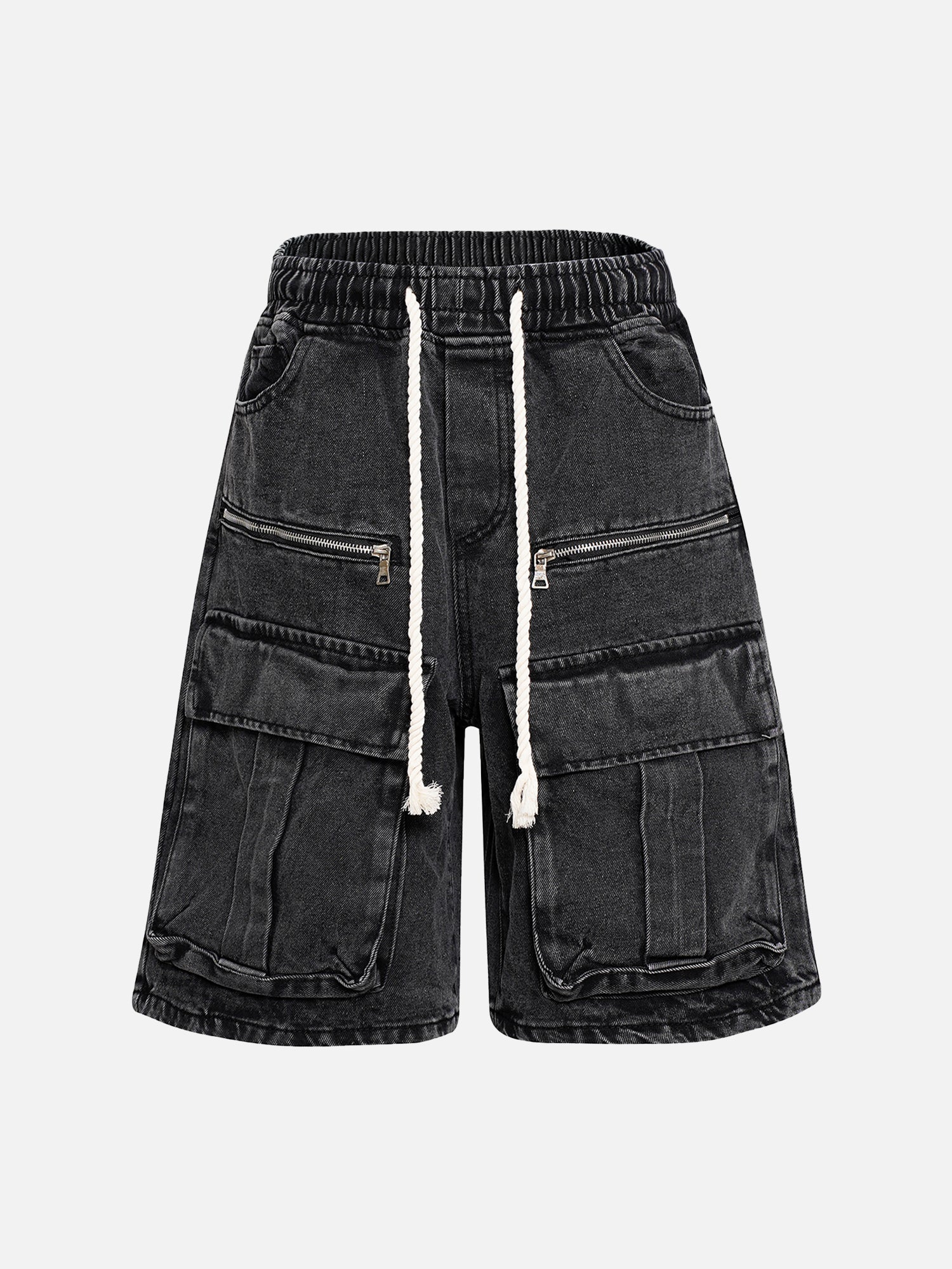 Thesupermade High Street Trendy Workwear Denim Shorts