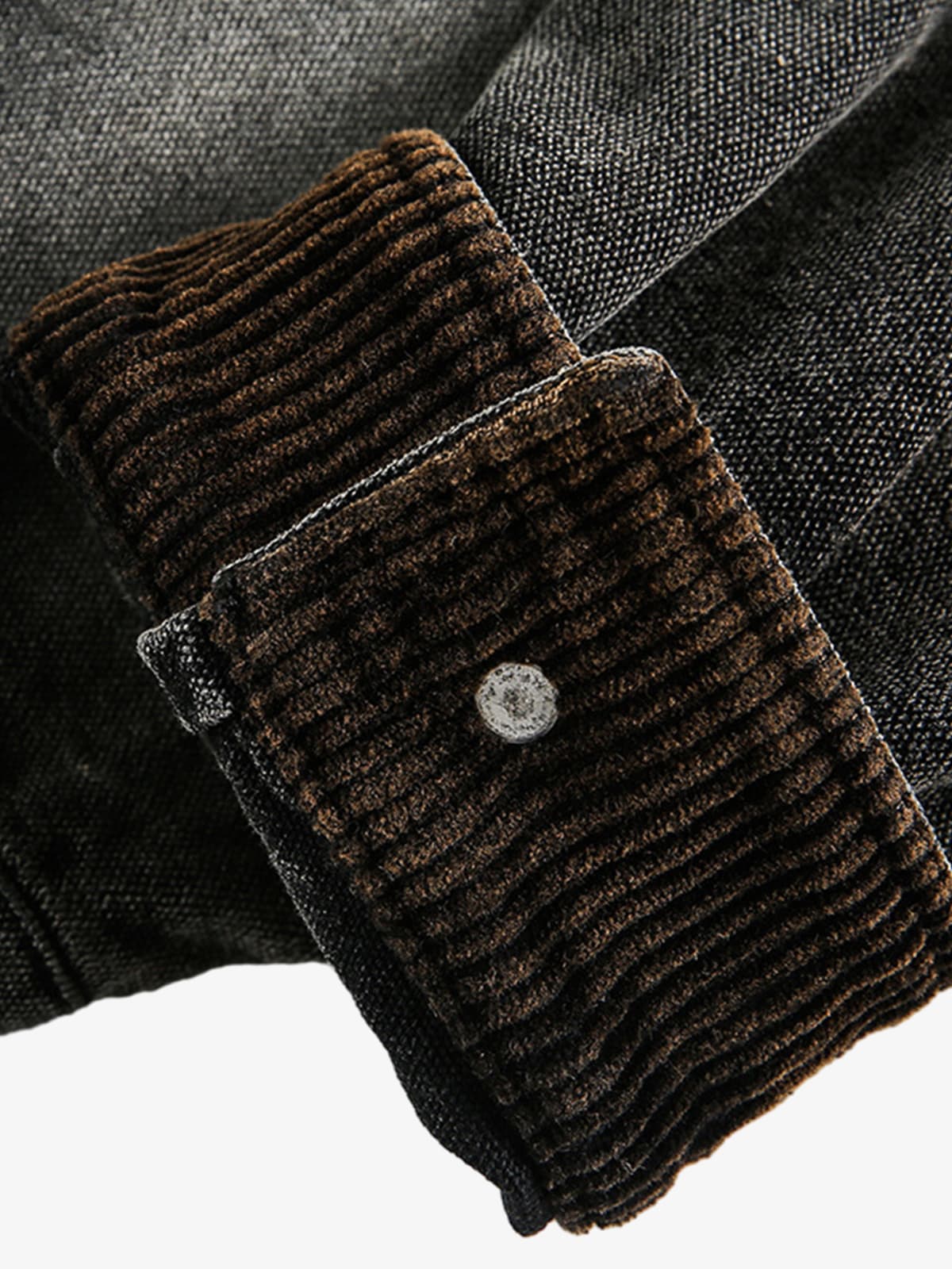 Distressed Graphic Denim Jacket for Men - Perfect for Casual and Streetwear Styles