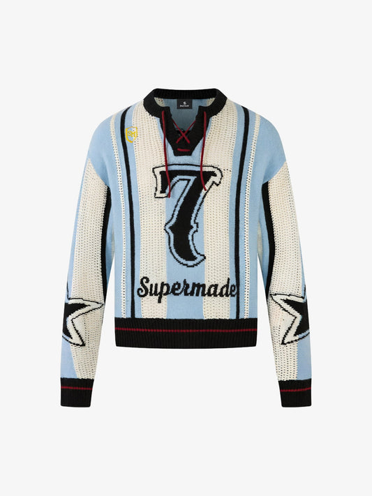 Stylish Contrast Panel Zip-Up Sweater for Casual and Sporty Looks