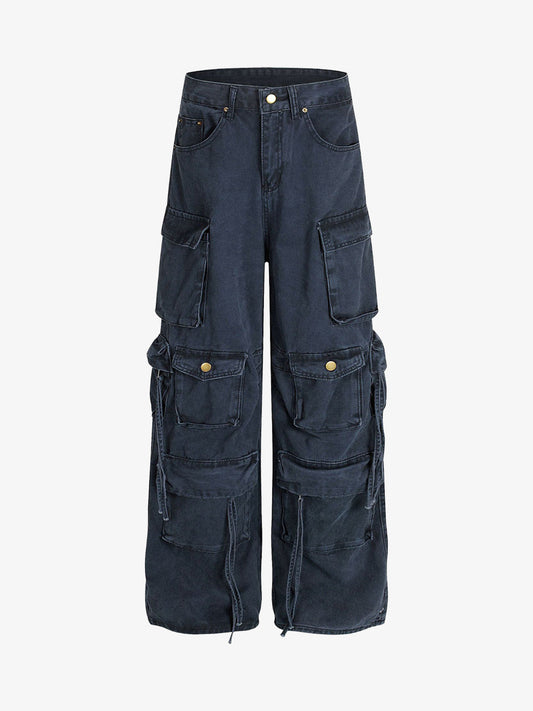 Multi-Pocket Cargo Pants for Men - Stylish and Functional Design