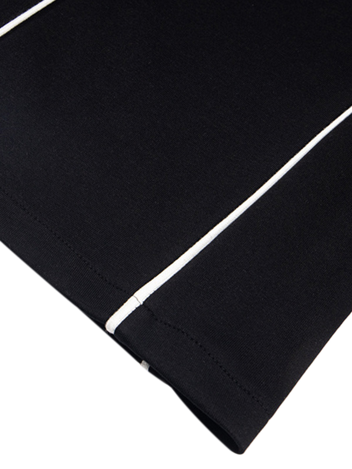 Retro Pearl Design Casual Straight Pants