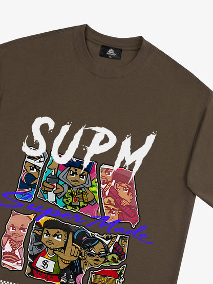 Street figures Bold Graphic T-Shirt