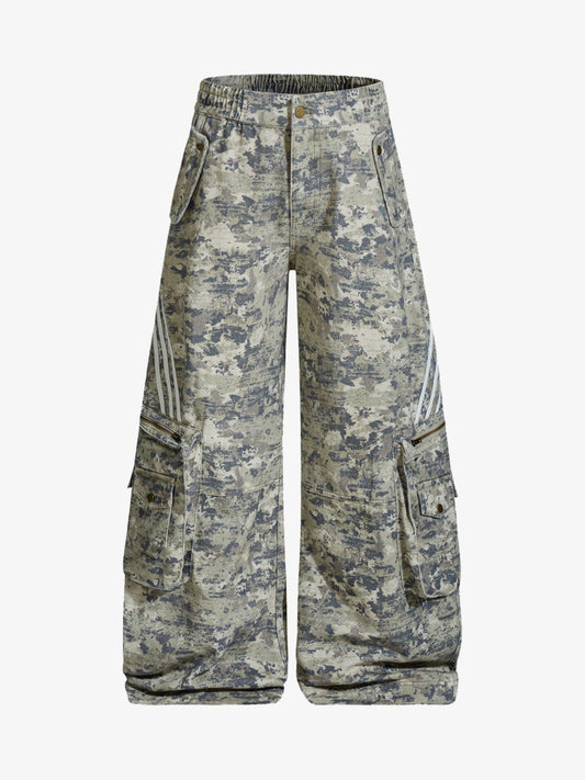 Plaid Jacket with Zipper Detail and Keychain Accessory