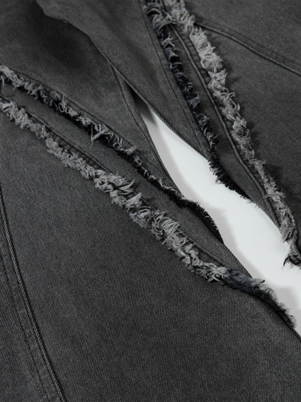 Plaid Jacket with Zipper Detail and Keychain Accessory