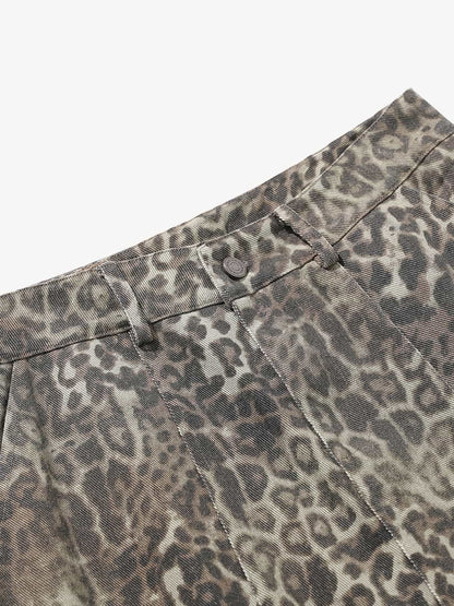 Wide-Leg Striped Trousers for Modern Elegance