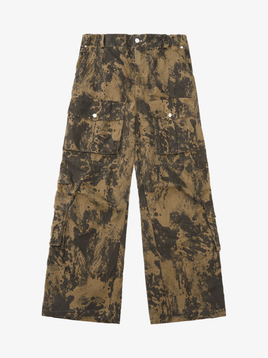 Hip-Hop Camouflage Multi-Pocket Cargo Pants