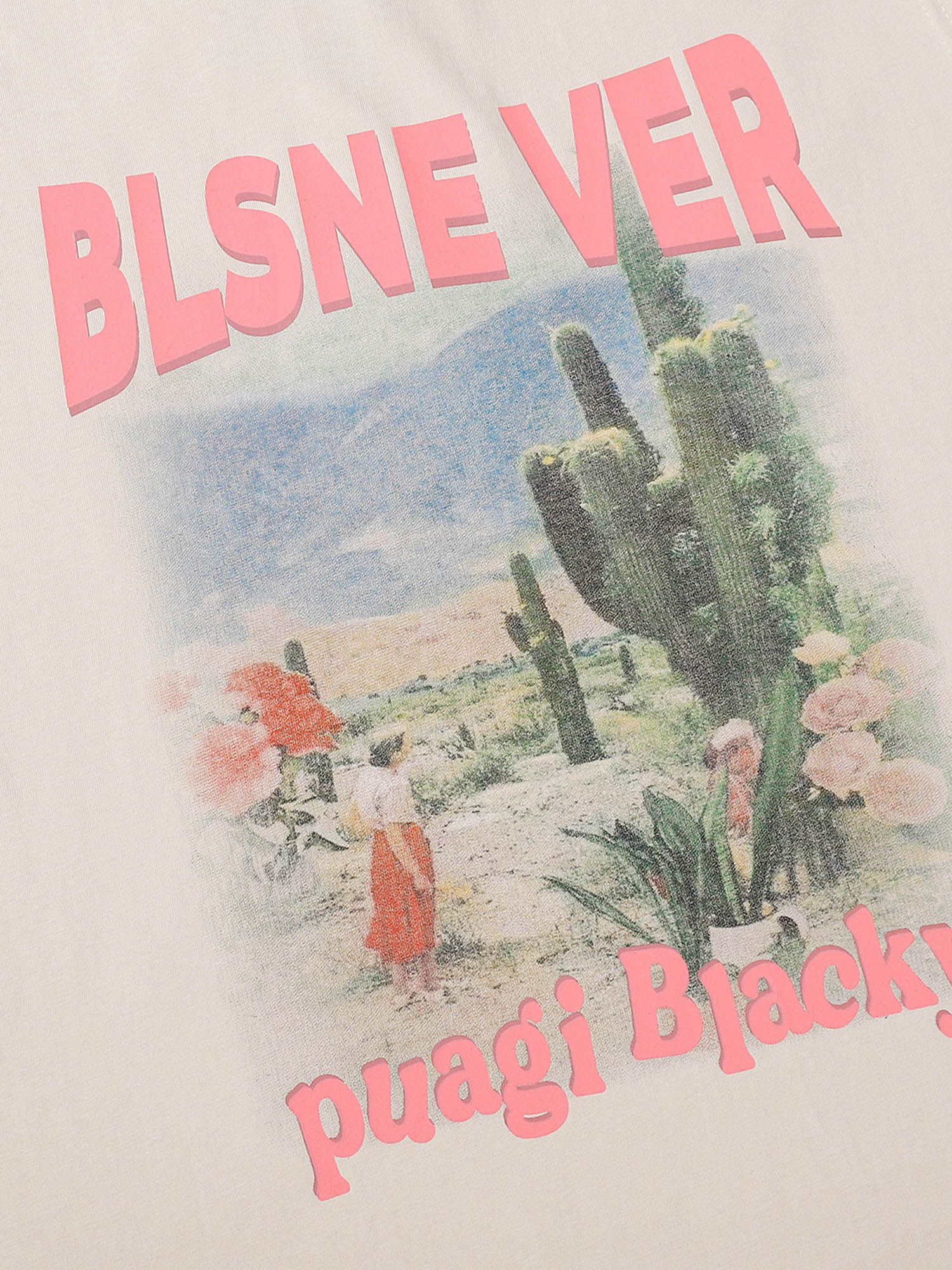 Thesupermade American Retro Hip-hop Printed Sleeveless Vest