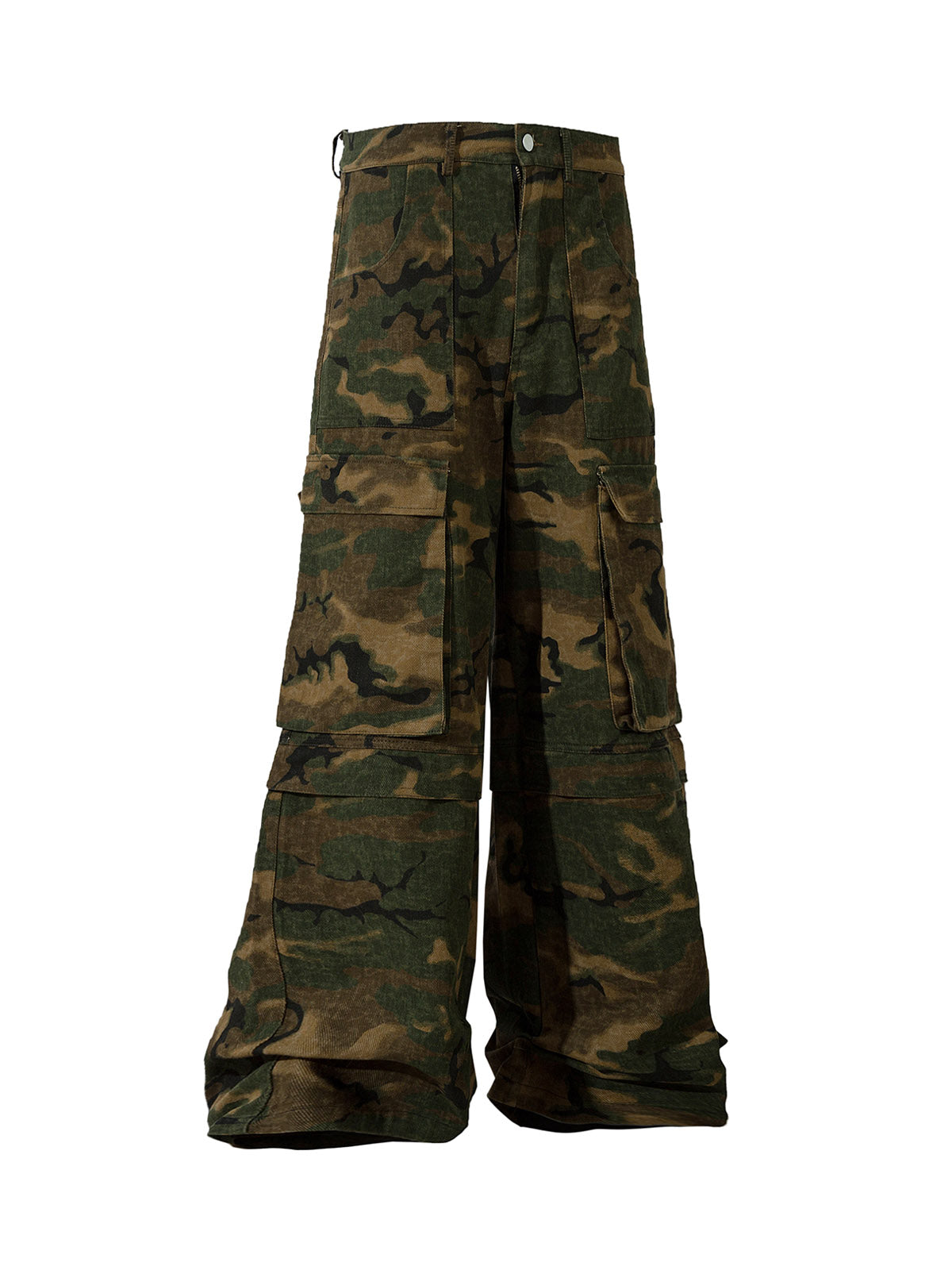 Camouflage Side Pockets Pant
