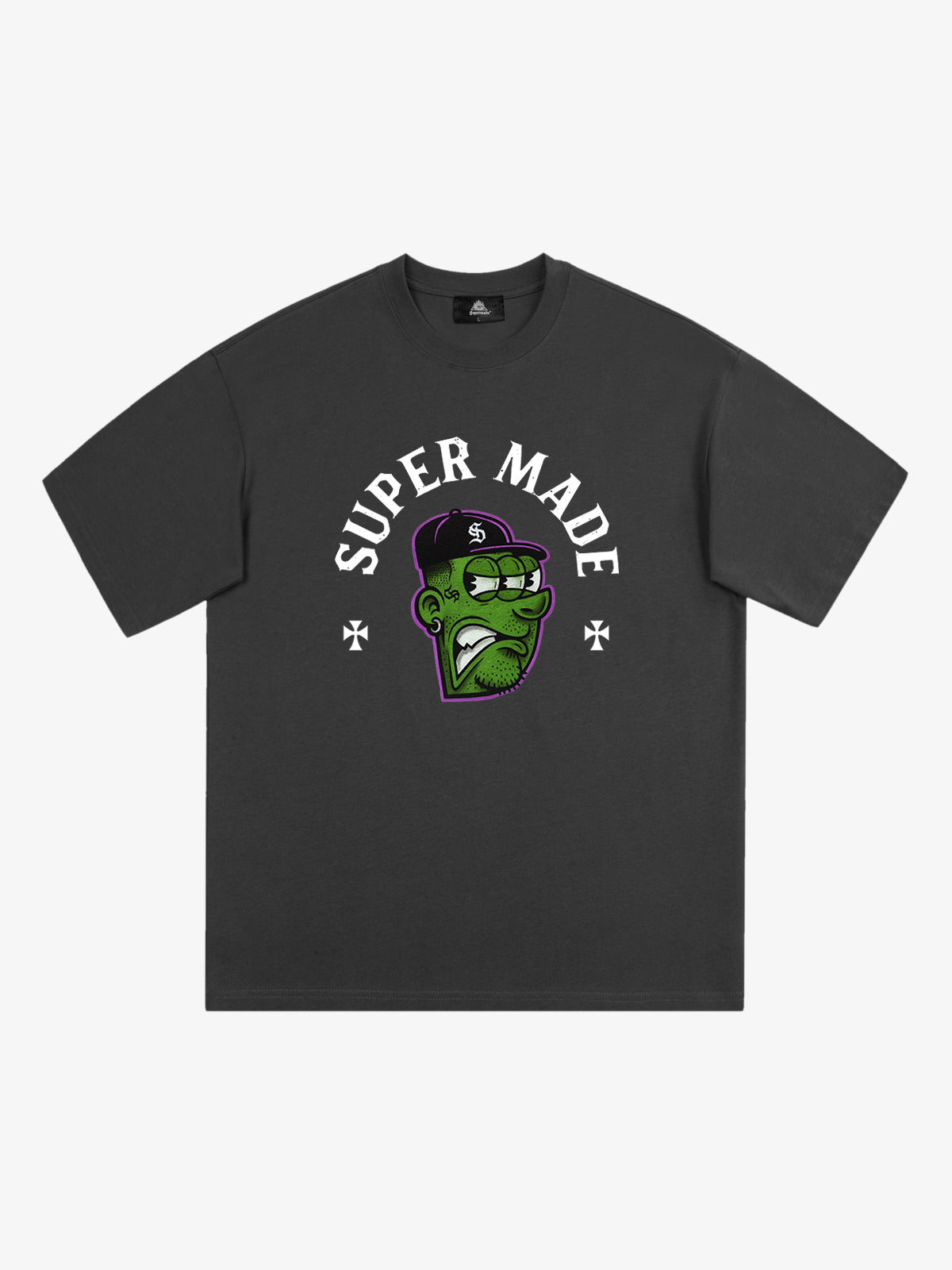Graphic T-Shirt with Bold Monster Design for Casual Wear