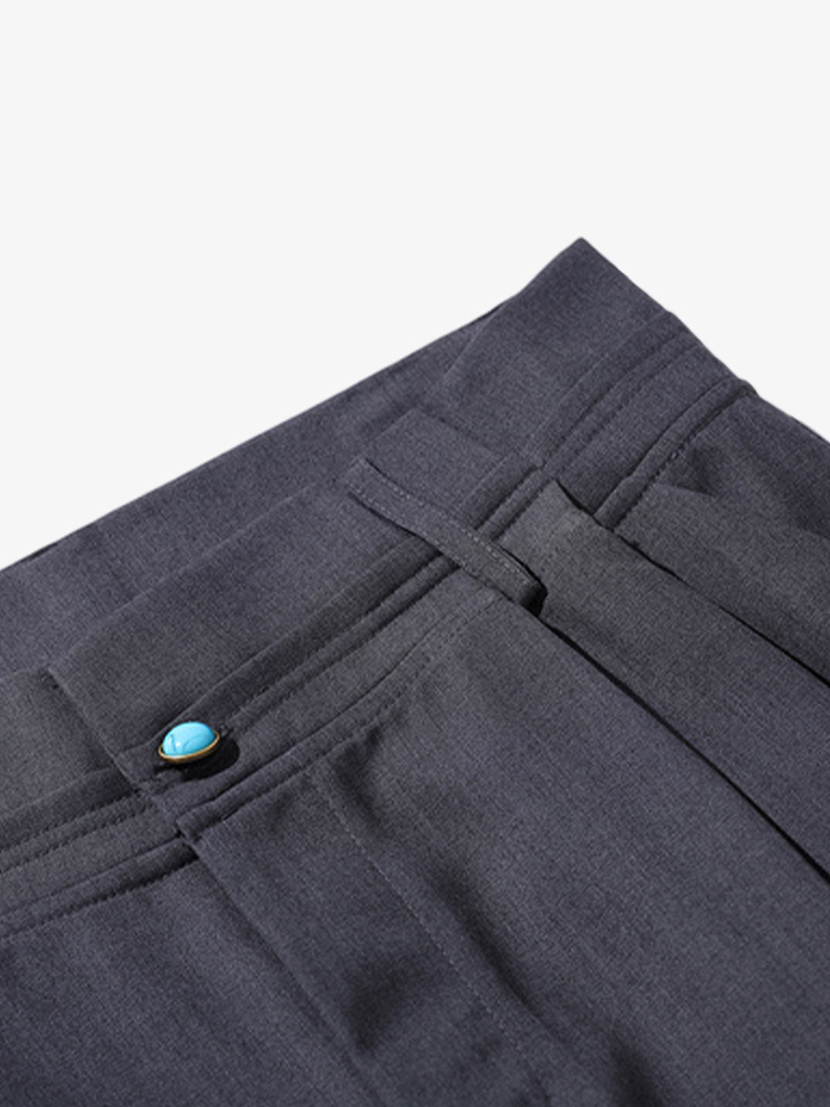 Turquoise Design Flared Scimitar Pants
