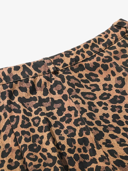 High-Waisted Wide-Leg Cargo Pants with Unique Pocket Design