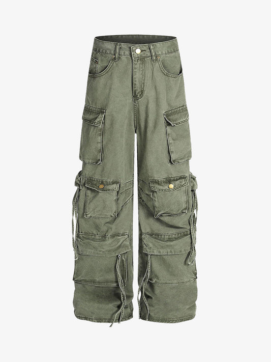 Multi-Pocket Cargo Pants for Men - Stylish and Functional Design