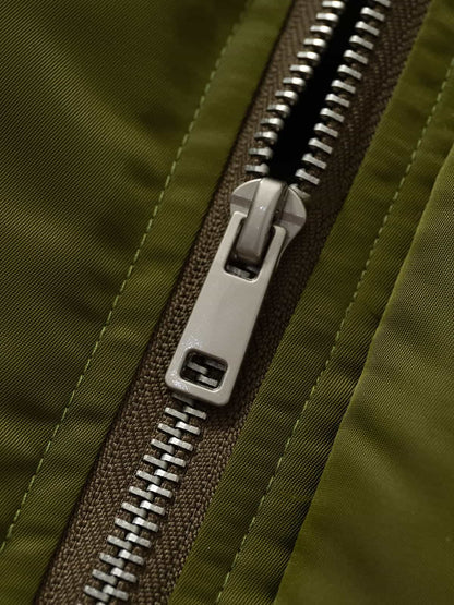 Winter-Ready Corduroy Jacket with Faux Fur Trim for Men