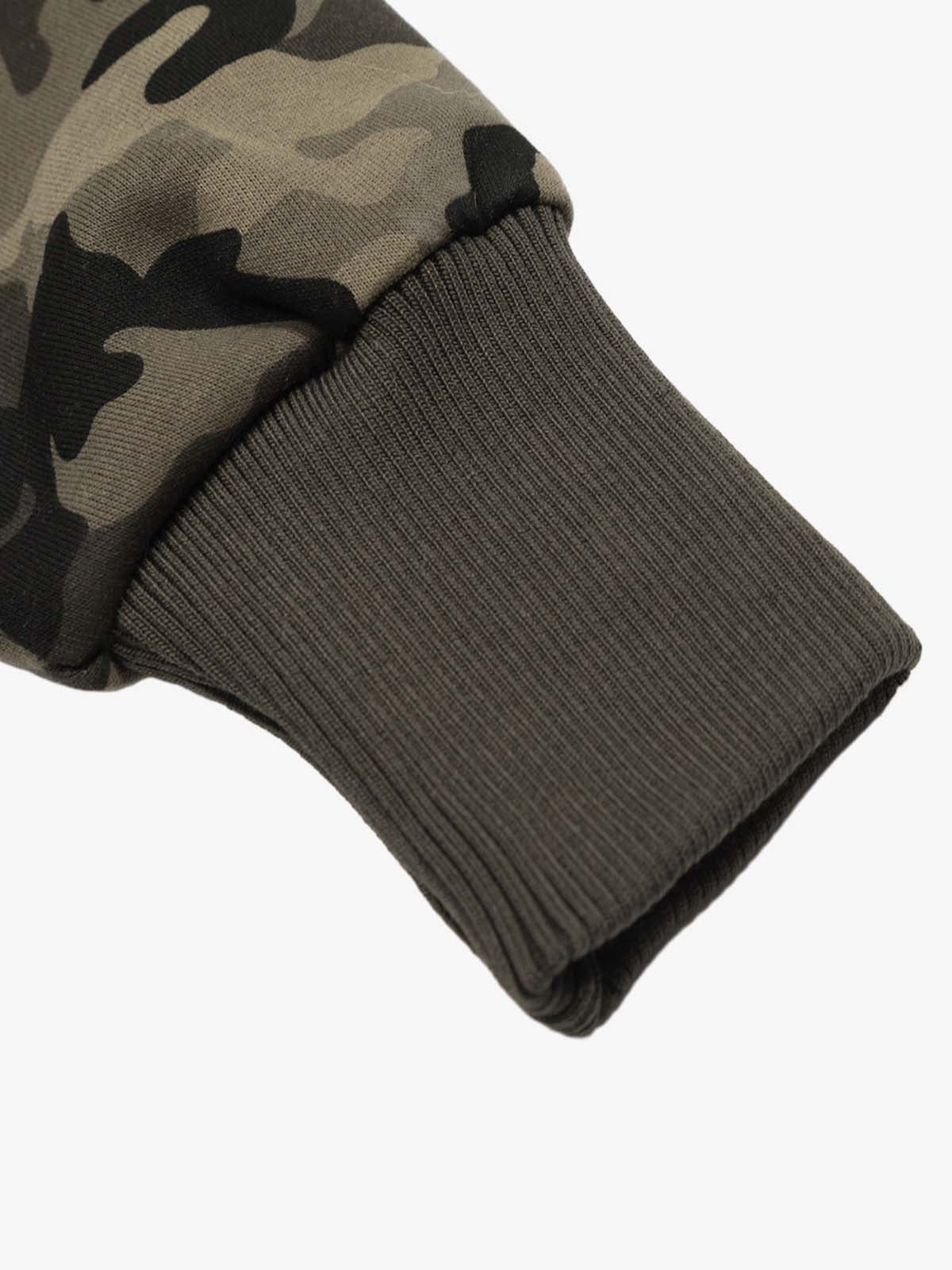 Camouflage Print Quilted Jacket for Men - Stylish and Versatile Winter Outerwear