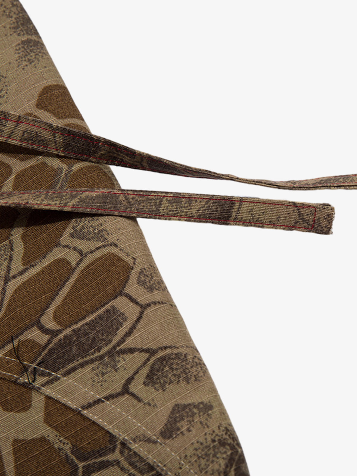 Camouflage Cargo Culottes with Adjustable Drawstring and Side Slits