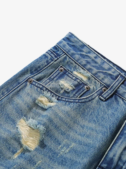 High-Waisted Wide-Leg Cargo Pants with Unique Pocket Design