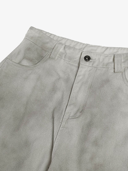 Stylish Wide-Leg Trousers with Unique Embroidered Design for Women