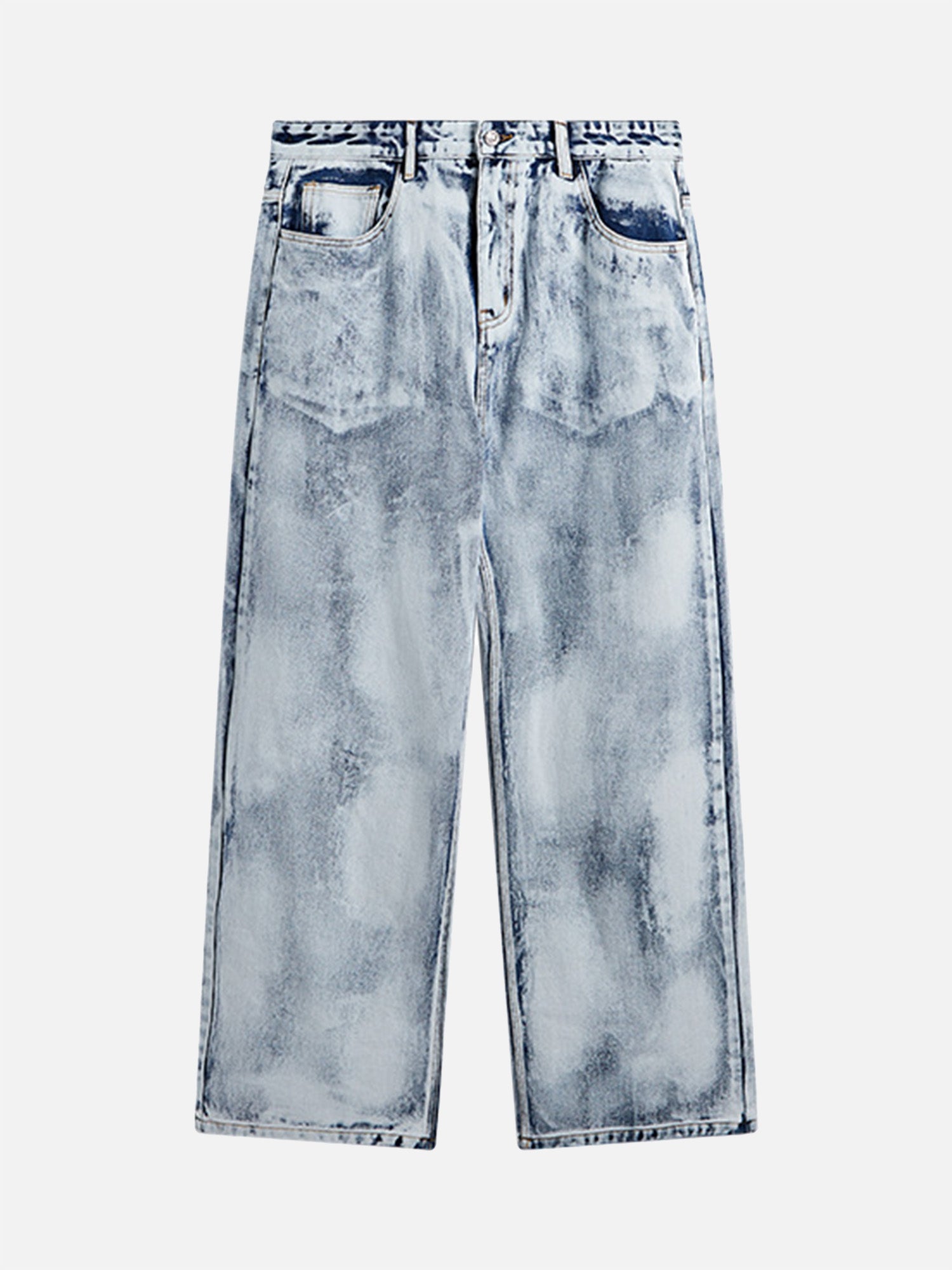Street Style Gradient Sfumato Jeans