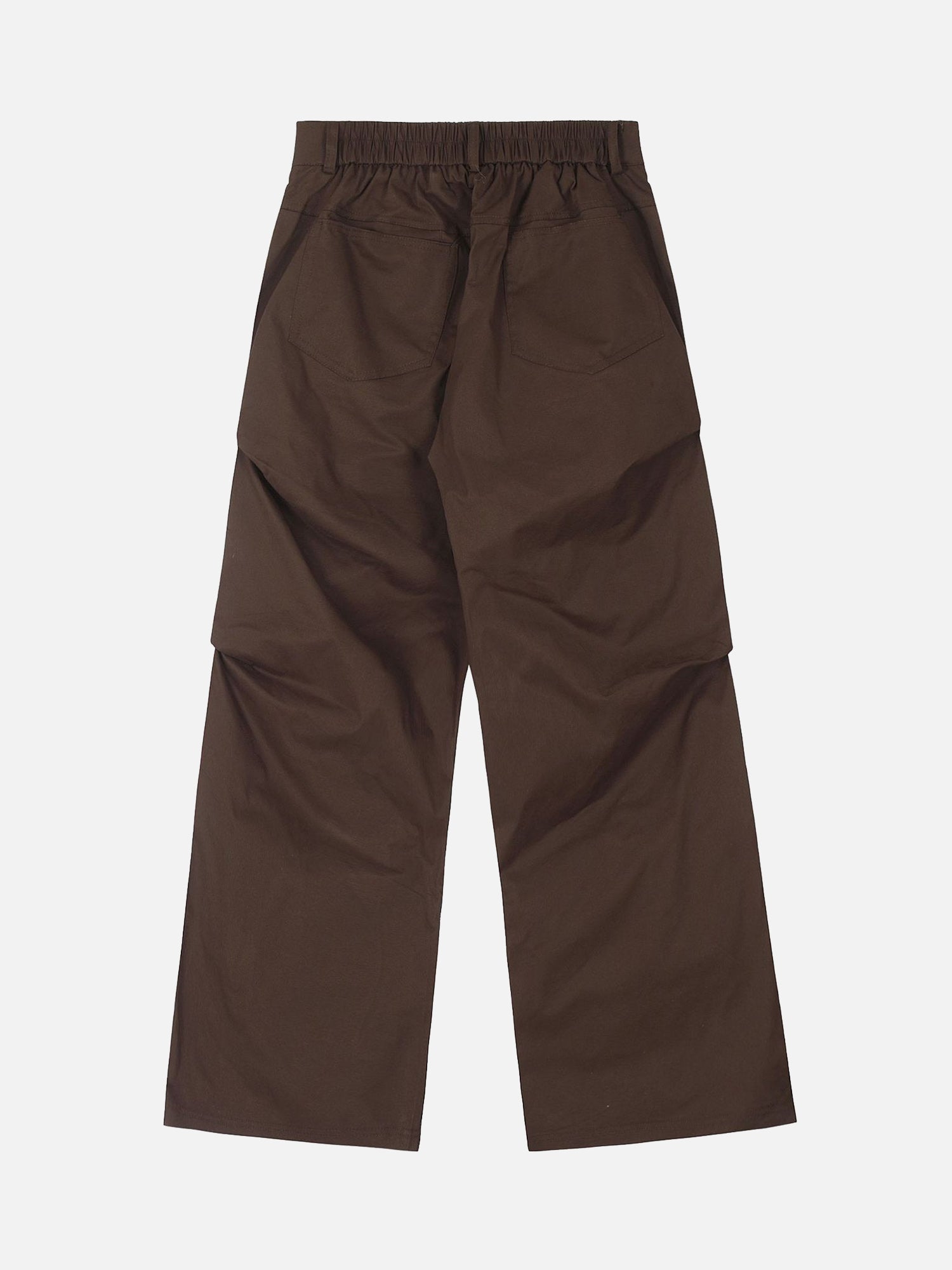 Thesupermade American Street Trend Pleated Versatile Casual Pants