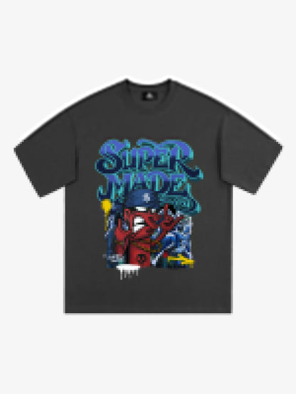 Bold Graphic T-Shirt for Streetwear Enthusiasts