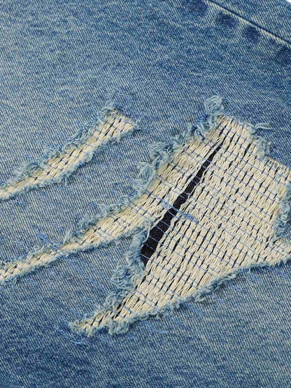 High-Waisted Wide-Leg Cargo Pants with Unique Pocket Design