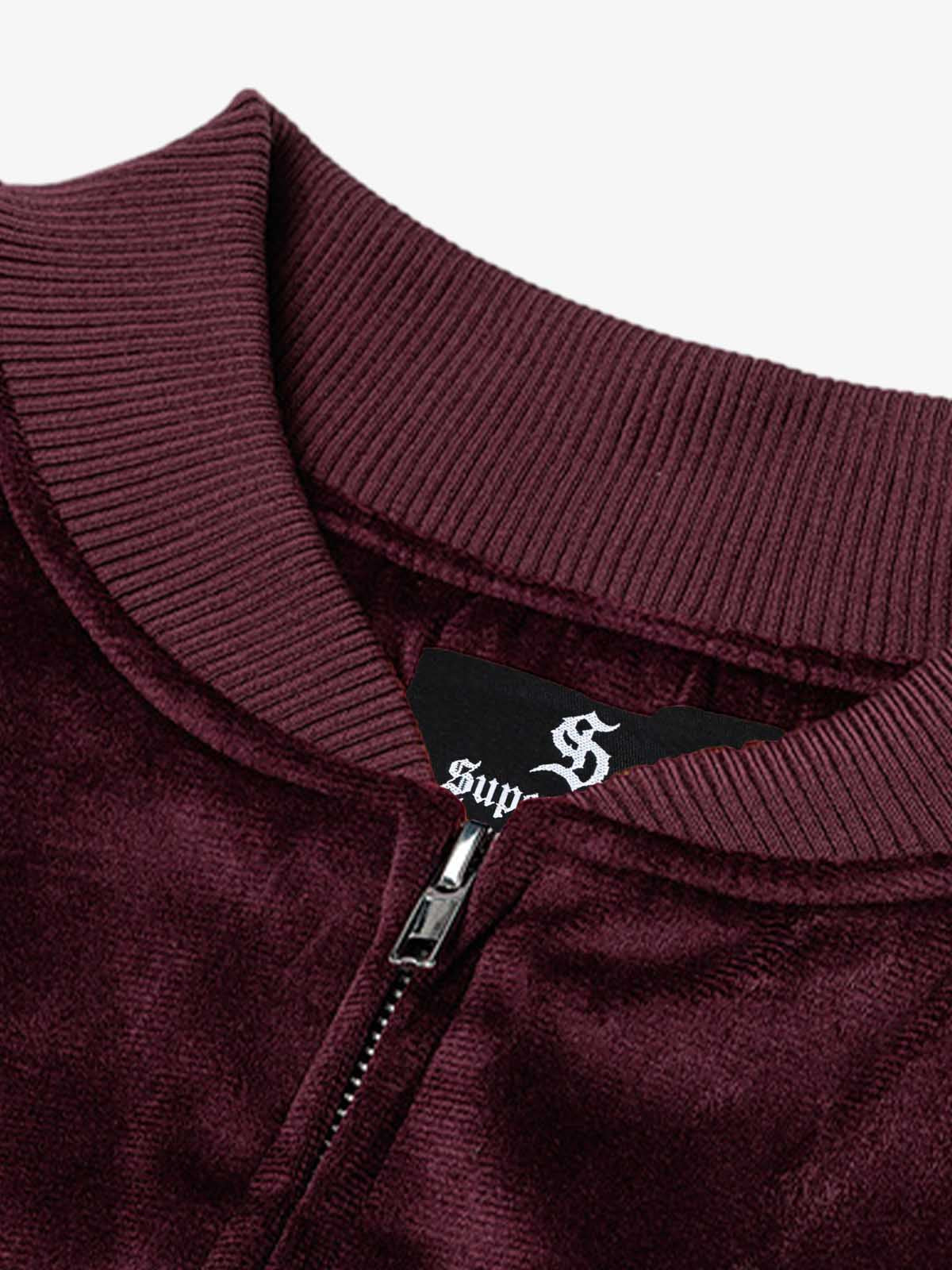 Stylish Embellished Bomber Jacket for Women - Perfect for Fall and Winter Outfits