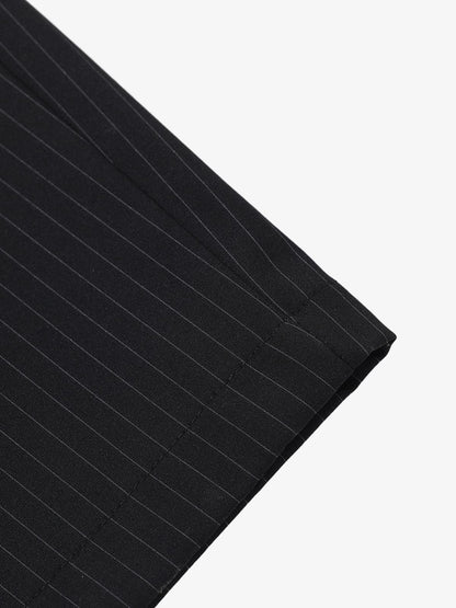 Wide-Leg Striped Trousers for Modern Elegance